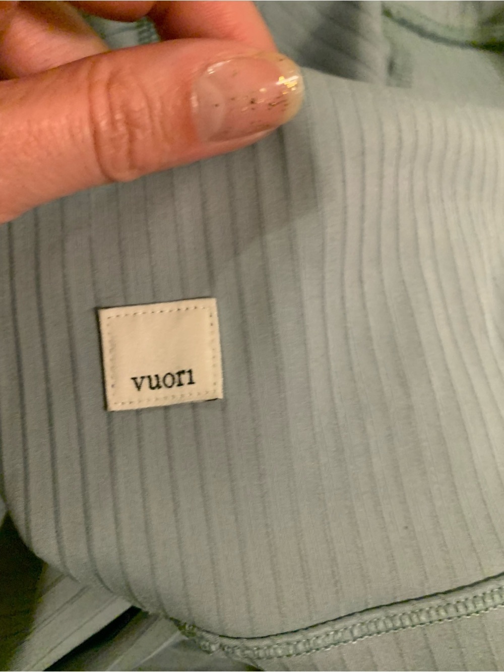 Vuori Inversion Ribbed Leggings Mist - Picture 10 of 14